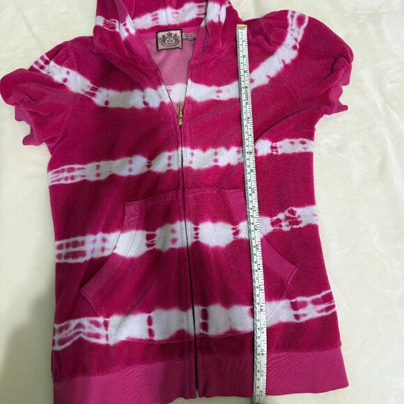 Juicy couture terry cloth short sleeve zip up - Picture 5 of 5